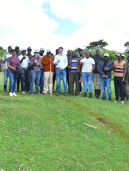 30km fence to protect South Western Mau Forest in Kenya