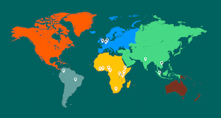 Discover where we work